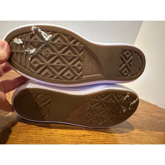 Women's Converse Chuck Taylor All Star Moves White 9.5 Iconic Minimalist Style - Picture 7 of 9